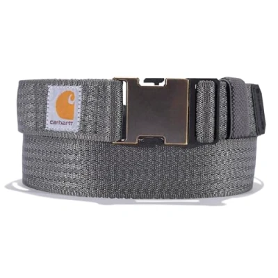 Image of Carhartt Men&#039;s, Lässiger Gürtel für Herren, Erhältlich in Verschiedenen Stilen, Farben und Größen Belt, Robust, Flexible Nylon Webbing (Gravel), M