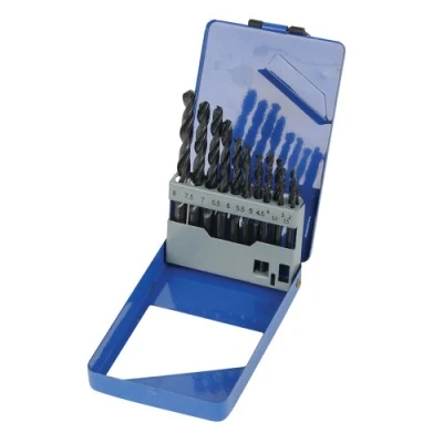Image of Silverline HSS R Jobber Drill Bit Set 13pce 2 8mm
