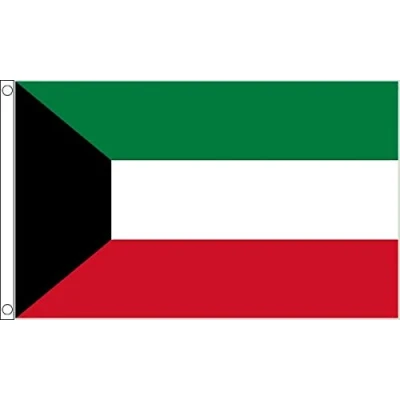 Image of Kuwait Flag 5ft x 3ft,Large