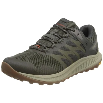 Image of Merrell Men&#039;s NOVA 3 GTX Hiking Shoe, Olive, 10 UK