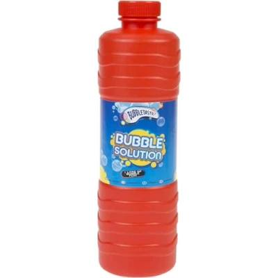 Image of Grafix Premium Bubble Solution 1 Litre of Mixture with Wand for Machines Giant Garden Games Essential Kids Outdoor Bubbles