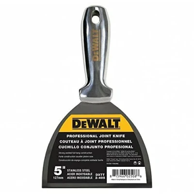 Image of DeWALT Drywall Stainless Steel Jointing/Filling Knife 125mm (5in)