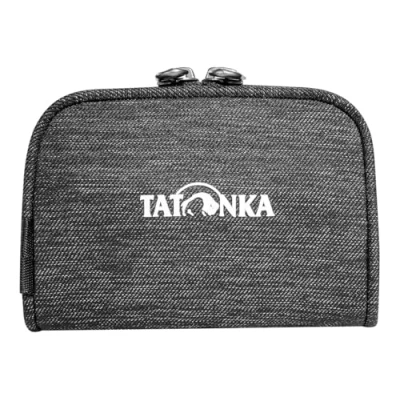 Image of Tatonka Plain Wallet Small with Coin Compartment and Compartments for Credit Cards, Bank Cards etc. 11 x 7 2 cm (Off Black)