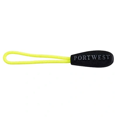 Image of Portwest Replaceable Zip Pullers Yellow