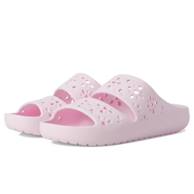 Image of Crocs Unisex Classic Sandal, Pink, 6 UK