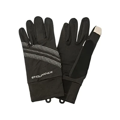 Image of Endurance Sherman Unisex Gloves with Practical Touch Function 1001S Black, M