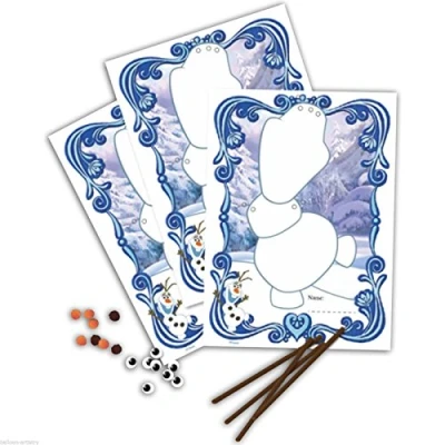 Image of Amscan 999275 Olaf Disney Frozen Party Game, 1 Set