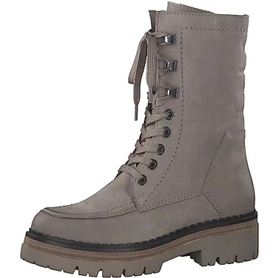 Image of MARCO TOZZI Women&#039;s 2 26211 41 Bootie laced, Taupe Nubuck, 5