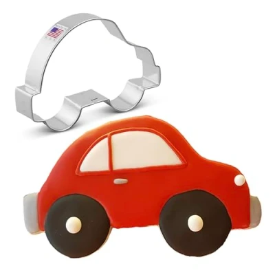 Image of Car Cookie Cutter 12.1 cm, Made in USA by Ann Clark