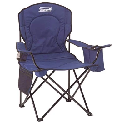 Image of Coleman CHAIR COOLER QUAD BLUE C004, Alloy Steel Polyester, One Size