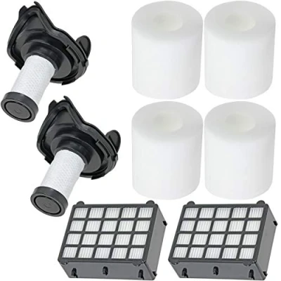 Image of SPARES2GO Filter Kit compatible with Shark DuoClean HV390 HV391 HV392 HV394Q Vacuum Cleaner (4 Foam + 2 Pre Motor Filters)