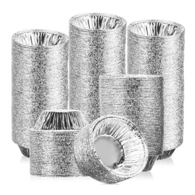 Image of Bakery Direct Deep Fill Mince Pie Foil Baking Moulds Single Portion Pastry (495)