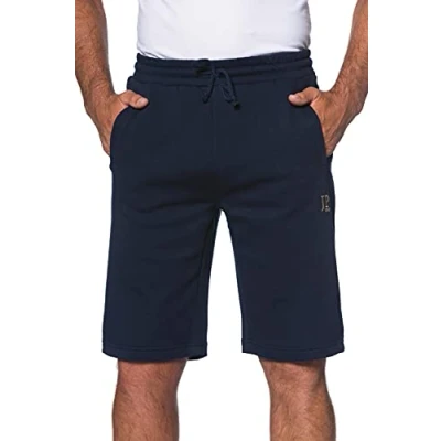 Image of JP 1880 Men&#039;s Sweathose Kurz Shorts, Blue (Navy 70263670), XXXXXXXL