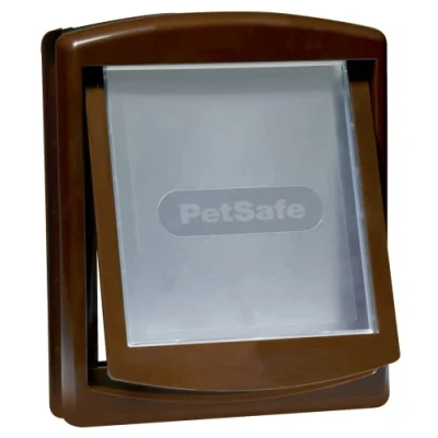 Image of PetSafe Staywell, Convenient, Original 2 Way Pet Door, Fast Installation, Easy fitting, Locking, Cat Flap for All Pets Medium Brown