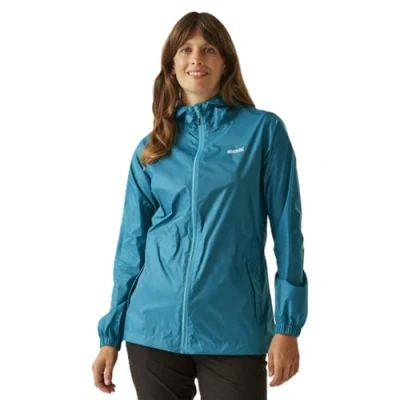 Image of Regatta Women&#039;s Lightweight Pack It III Waterproof Jacket Exotic Plume, Size: 18