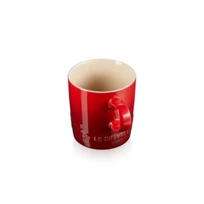 Image of Le Creuset Holly Cerise Stoneware 350ml Mug