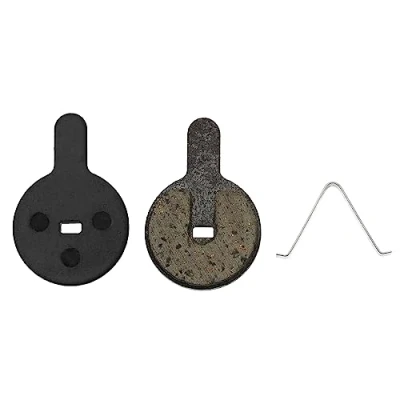 Image of ECSiNG 1 Pair Scooter Disc Brake Pads Compatible with Kugoo G2 Pro Resin Semi Metal Accessories 33.3x22.3x3.9mm Black