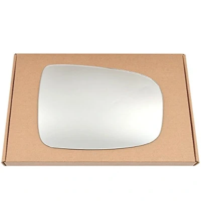 Image of Less4spares Wing Mirror Glass Right Compatible with Hyundai ix20 2010 2019 STICK ON Driver Off Side Convex