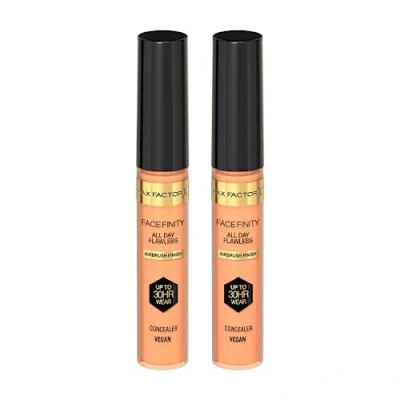 Image of 2 x Max Factor Facefinity All Day Flawless Concealer Shade 050, 7.8ml