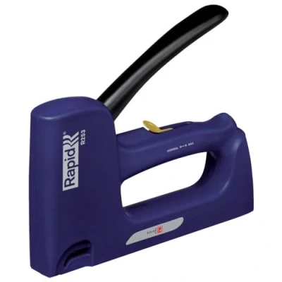 Image of Rapid Light Duty Manual Staple Gun R253 for No. 53 finewire staples, Tacker with Ergonomic Handle and All Steel Interior Wear Parts, Made in Sweden (20009450)