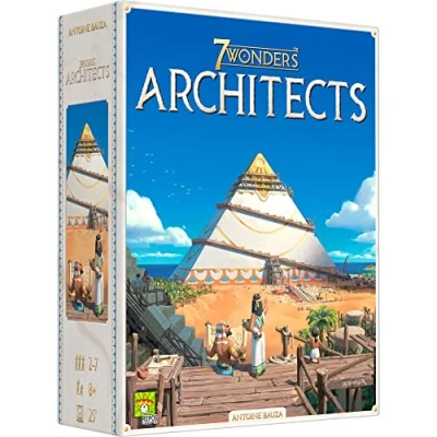Image of Repos Production 7 Wonders Architects Board Game Ages 8+ 2 Players 25 Minutes Playing Time
