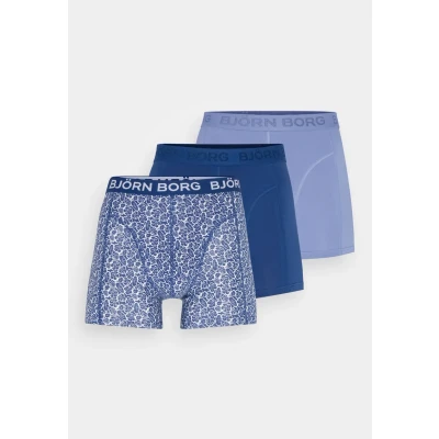 Image of Bjorn Borg Boxers 3Pack Stretch Light Blue Dark size M