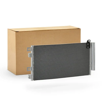 Image of 1490572, 64531490572 Condenser NRF EASY FIT 35481 with dryer, seal ring 15,3mm 13,7mm Aluminium 585mm MINI: Hatchback