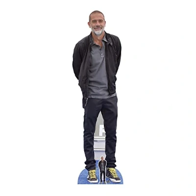Image of Star Cutouts CS1058 Jeffrey Dean Morgan Cardboard Cutout with Free Mini Standee Boys Parties, Birthdays, Gifts, Parties &amp; Fans