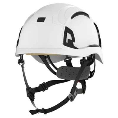 Image of JSP EVO ALTA Baseworker Industrial Safety Helmet Wheel Ratchet White (ARA170 000 100)