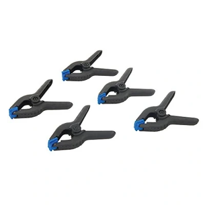 Image of Silverline Spring Clamps 5pk 100mm Length / 40mm Jaw