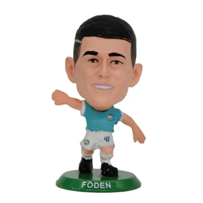 Image of SoccerStarz Man City Phil Foden Home Kit (Classic Kit)