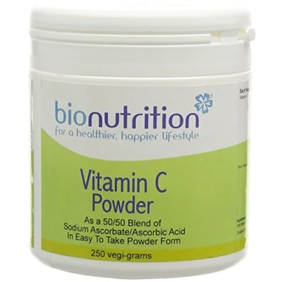 Image of Bio Nutrition Vitamin C Powder (as Sodium Ascorbate/Ascorbic Acid Blend) Antioxidant 250g