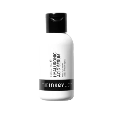 Image of The Inkey List 2% Hyaluronic Acid Serum 60ml Hydrating Plumps and Smooths Skin Fragrance Free Suitable For All Types