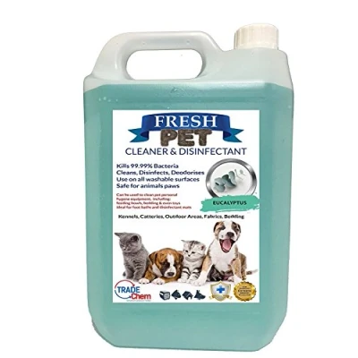 Image of Trade Chemicals Fresh Pet Kennel/Cattery Disinfectant and Deodoriser 5L (EUCALYPTUS)