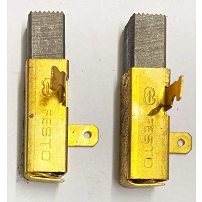 Image of Carbon Brushes for FESTOOL TS 55 491704 75 230V Saw 492014 TS55 TS75 EBQ G2