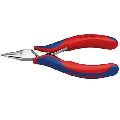 Image of Knipex Electronics Flat Round Jaw Pliers (115mm) (27699)