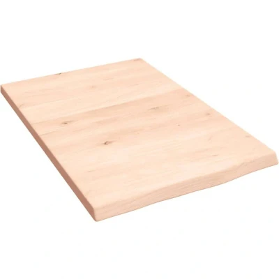 Image of vidaXL Bathroom Countertop 40x60x2 cm Untreated Solid Wood