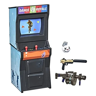 Image of Hasbro F4949 Fortnite Victory Royale Series Collection Blue Arcade Machine with Accessories 8+, Multi Coloured