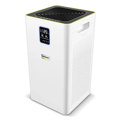Image of Kärcher air purifier AF 30, flow rate: 320 m3/h, room size: 30 m², filter performance: removes 99.95% of particles down to 0.3 μm such as dust &amp; allergens, automatic function, timer, night mode