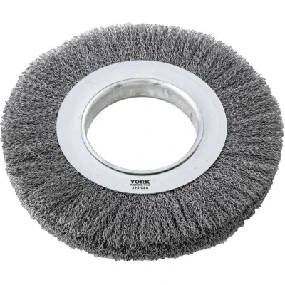 Image of York Industrial Rotary Wire Brush Crimped 30 SWG 250 X 29 100MM