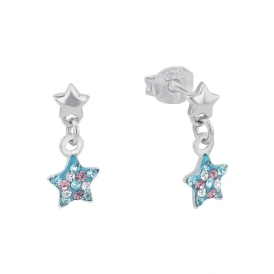 Image of Prinzessin Lillifee Orecchini per bambine in argento sterling 925, con Preciosa, 1,4 cm, Multicolor, Stella, Fornito confezione regalo gioielli, 2013176
