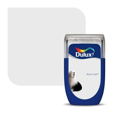 Image of Dulux Walls &amp; Ceilings Tester Paint, Rock Salt, 30 ml