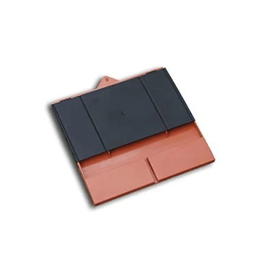 Image of Hambleside Danelaw Double Plain Tile Vent Brown
