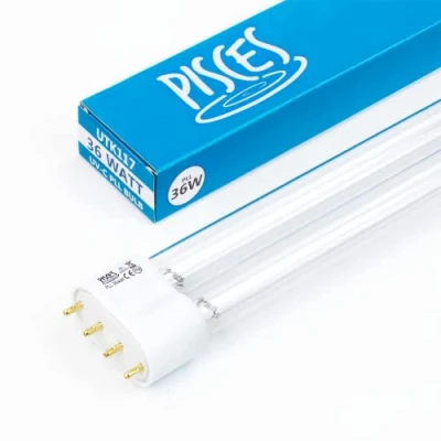 Image of Pisces 36w (watt) PLL Replacement UV Bulb Lamp for Pond Filter UVC