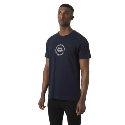 Image of Helly Hansen Mens Core Graphic T, Navy, S