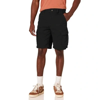 Image of Amazon Essentials Men&#039;s Classic Fit Cargo Short (Available in Big &amp; Tall), Black, 40W