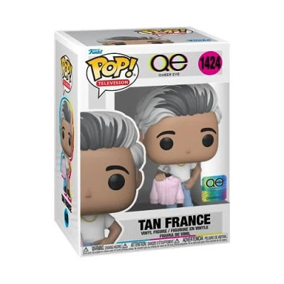 Image of Funko POP! TV: Queer Eye Tan France Collectable Vinyl Figure Gift Idea Official Merchandise Toys for Kids &amp; Adults TV Fans Model Collectors and Display