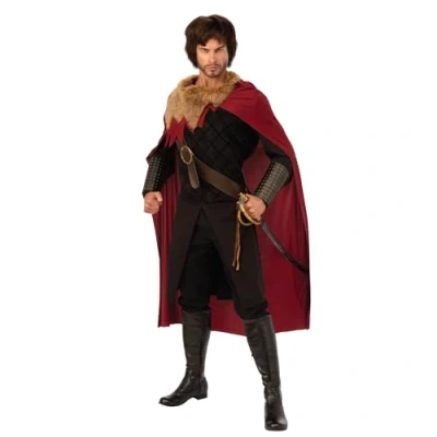Image of Rubie&#039;s 700891_STD Opus Collection Men&#039;s Medieval King Costume Top Adult Fancy Dress, Multi, Default