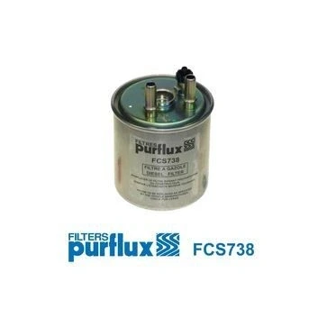 Image of FG2111 Fuel Filter PURFLUX FCS738 Insert RENAULT: Kangoo II Express, LAGUNA 3, 3 Grandtour