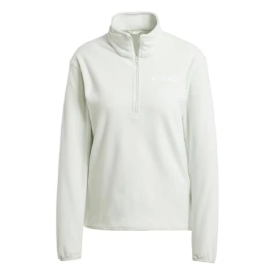 Image of Adidas Terrex Essentials HALF ZIP Fleece jumper, Women&#039;s, Size: XS, Black